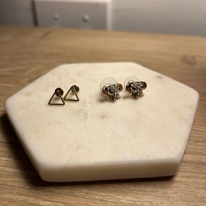 2 Pairs of Earrings Bundle